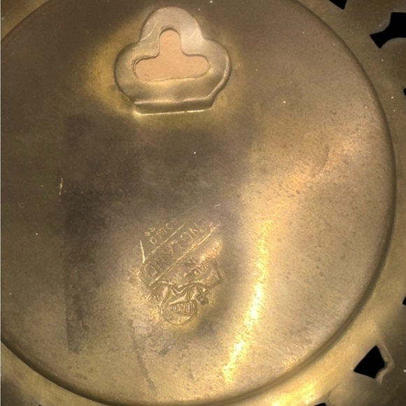 Vintage Brass Wall Plaque – Johannes Brahms – Mid-Century Made in England - Picture 6 of 6